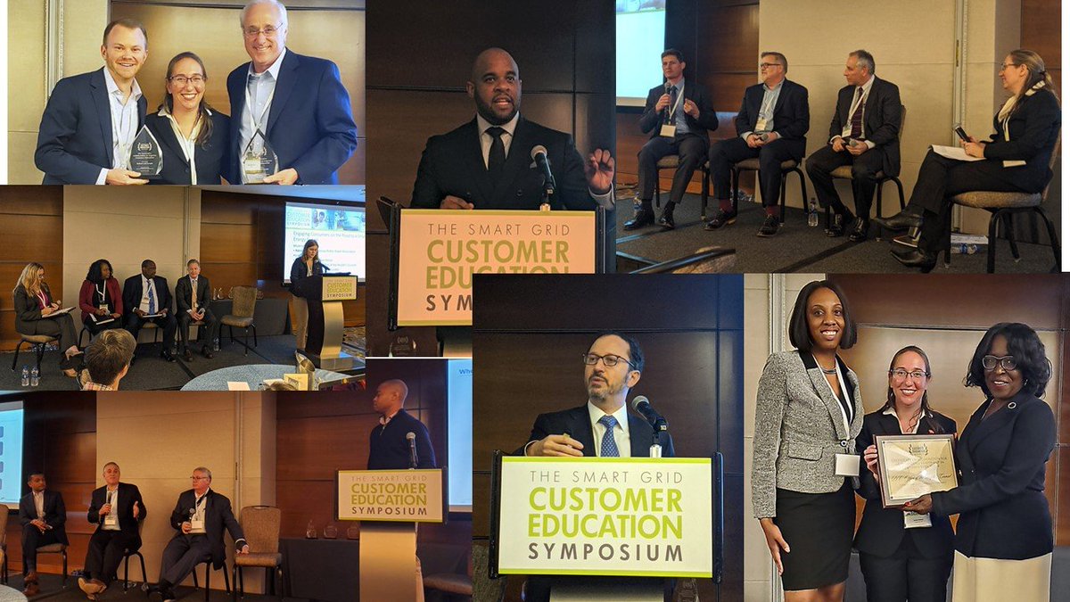 SmartEnergyIP's tweet image. Thanks to everyone who made the 2019 Smart Grid Customer Education Symposium a huge success!