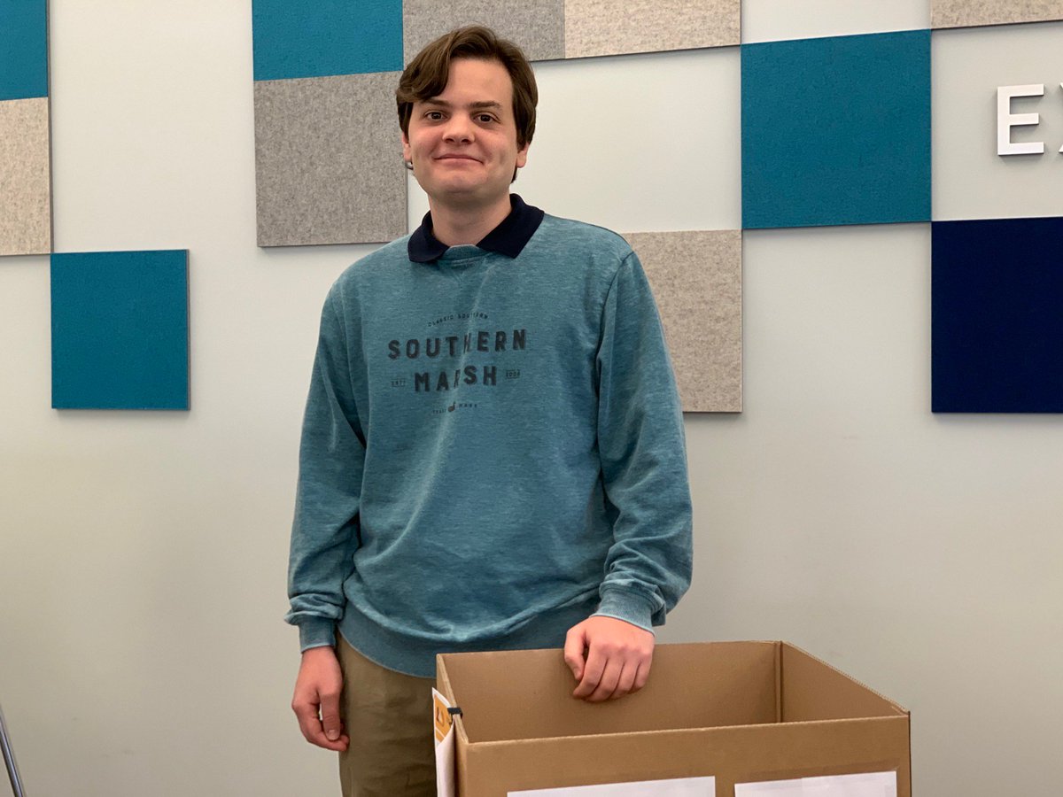 EmergentMethod's tweet image. Shout out to one of our awesome #EMterns, Spencer, for organizing an Emergent Method Food Drive to benefit the @brfoodbank and kickoff the Thanksgiving season! If you'd like to participate, drop off your canned goods from Nov. 4-8 at our office! bit.ly/2N8o43w