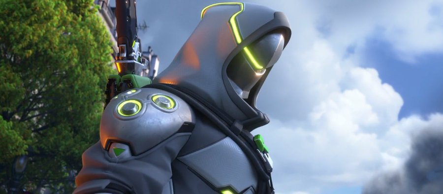 Rodryuken's tweet photo. Não entendi nada de Overwatch 2. Só gostei do curta de animação e do Genji de casaco https://t.co/RWqiKGkj60