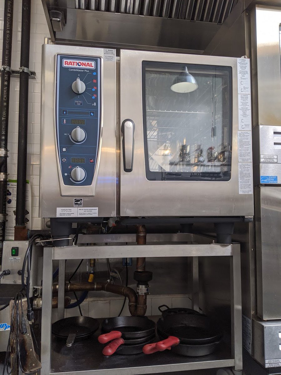 Every chef has their favorite kitchen tool. This is Dan's of <a href="/tinkerkitch/">Tinker Kitchen</a>. It's a combi oven. It's an oven has 3 functions: convection, steam and combination. What's your favorite kitchen tool? lettucewrappod.com/22