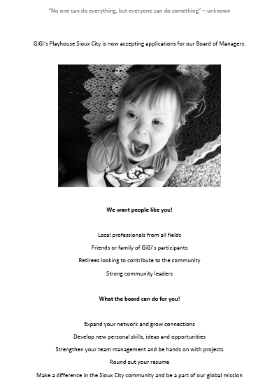 GiGisSiouxCity's tweet photo. For more information, please call us at 712-226-7529 or email rwhite@gigisplayhouse.org https://t.co/lmnx0Yvu5X