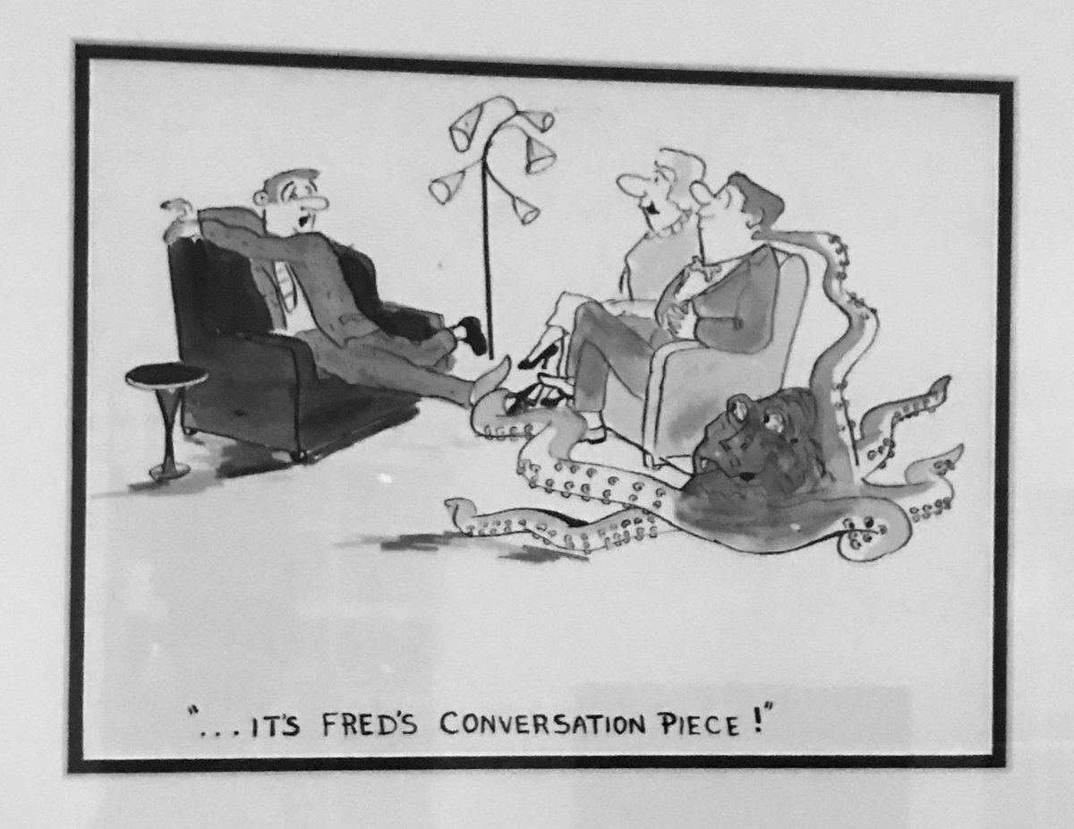 1/My father, David Cooper MD, was a cool guy. Like, proper cool. A polymath, even. This year will be 30 years since he passed away unexpectedly and I have detailed some of his awesomeness in this  #medthread To start, he had this hilarious cartoon published in  @NewYorker 