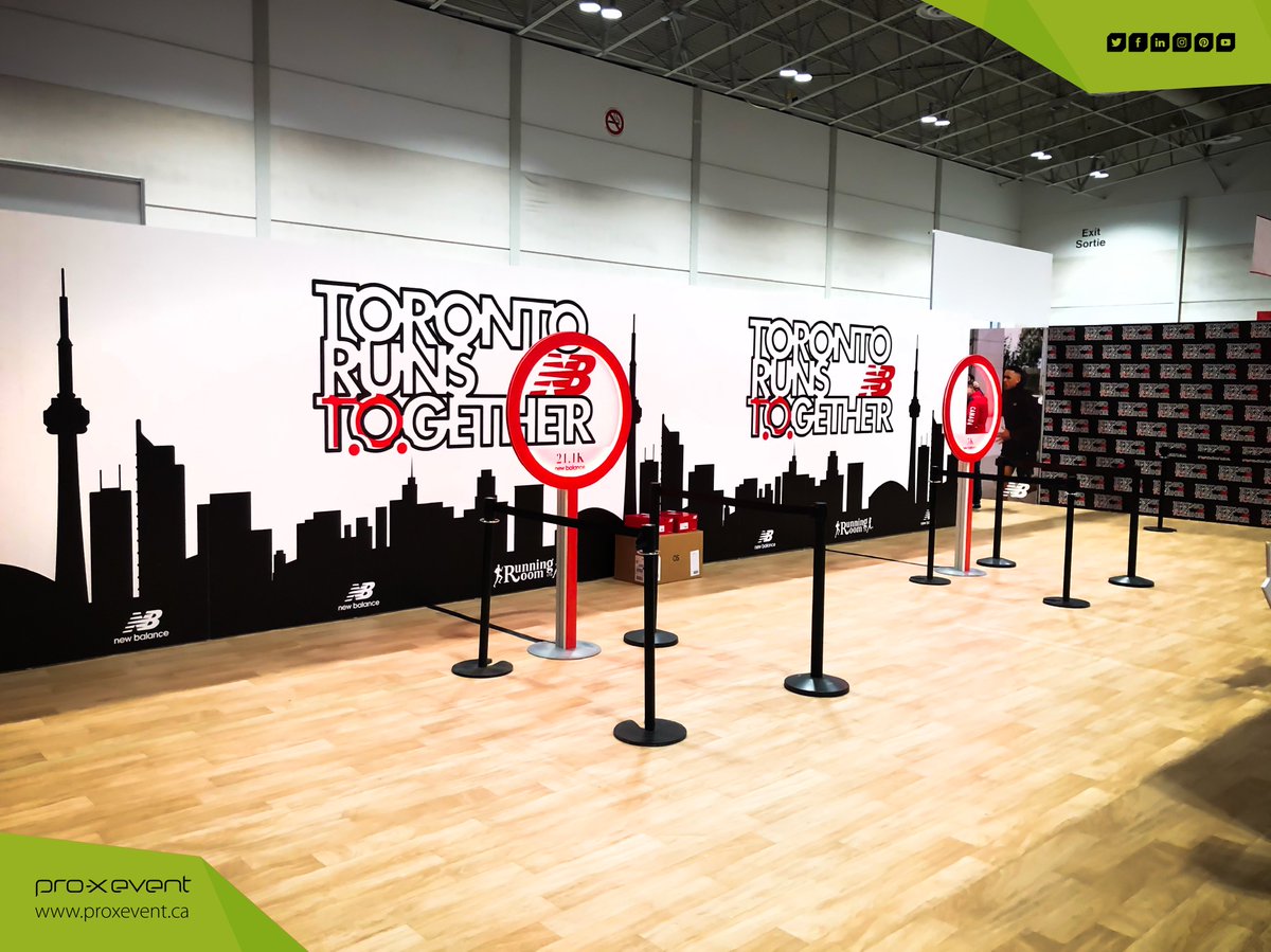 Pro-X Event (@proxevent) on Twitter photo Check out our latest activation! <a href="/newbalance/">New Balance</a>. Scotiabank <a href="/TOwaterfront42k/">TCS Toronto Waterfront Marathon</a> . #tradeshow #events #Toronto proxevent.ca Check out our latest activation! <a href="/newbalance/">New Balance</a>. Scotiabank <a href="/TOwaterfront42k/">TCS Toronto Waterfront Marathon</a> . #tradeshow #events #Toronto proxevent.ca