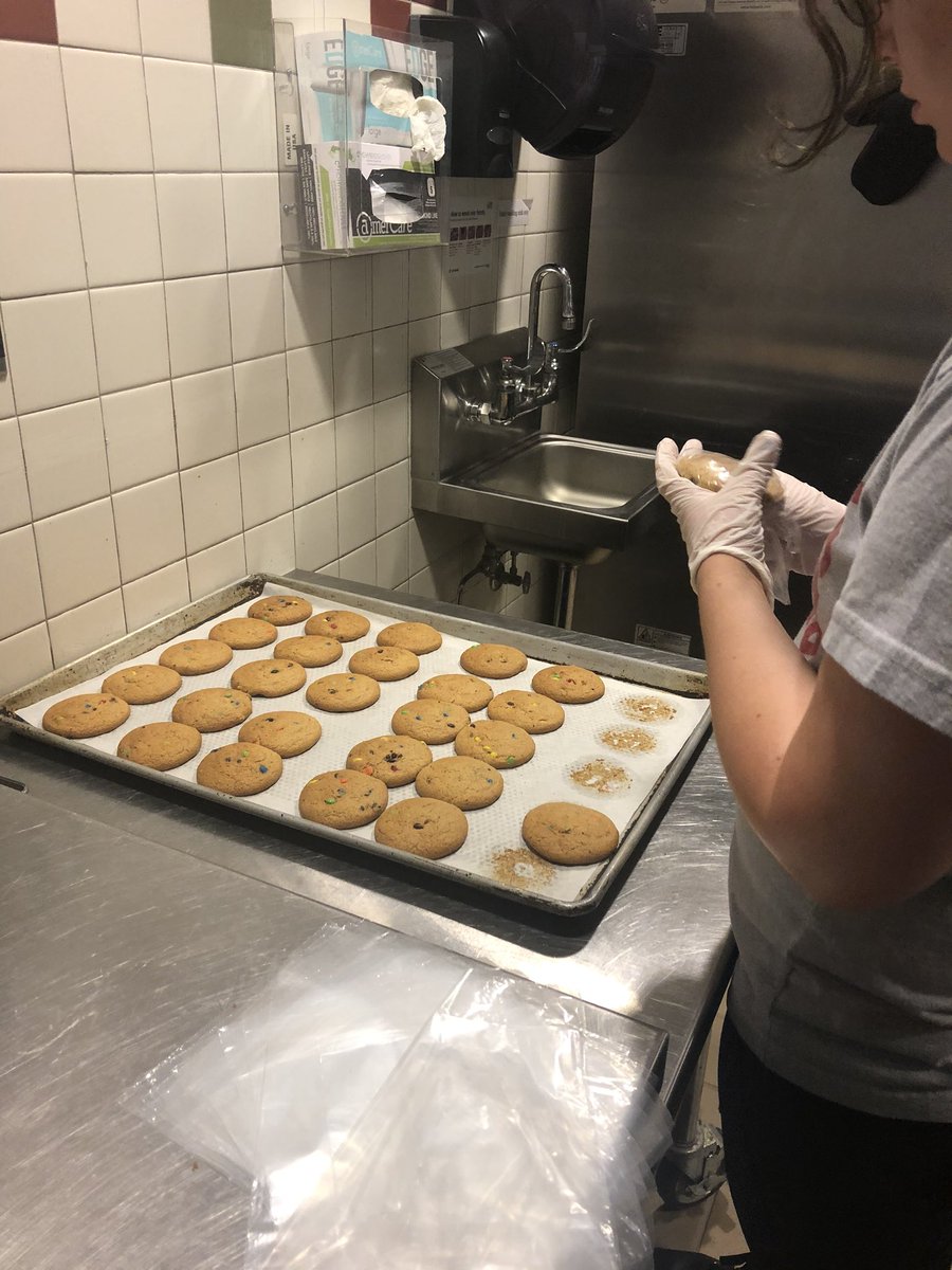 FpsTransition's tweet photo. Every morning our students stock drinks and chips and package cookies in the NHS Cafeteria to develop vocational skills, @NHSACCESSatWork has some hard workers! https://t.co/yW8nCplWce