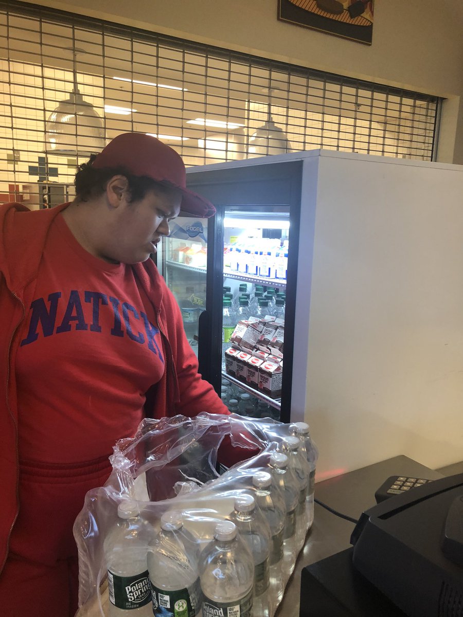 FpsTransition's tweet photo. Every morning our students stock drinks and chips and package cookies in the NHS Cafeteria to develop vocational skills, @NHSACCESSatWork has some hard workers! https://t.co/yW8nCplWce