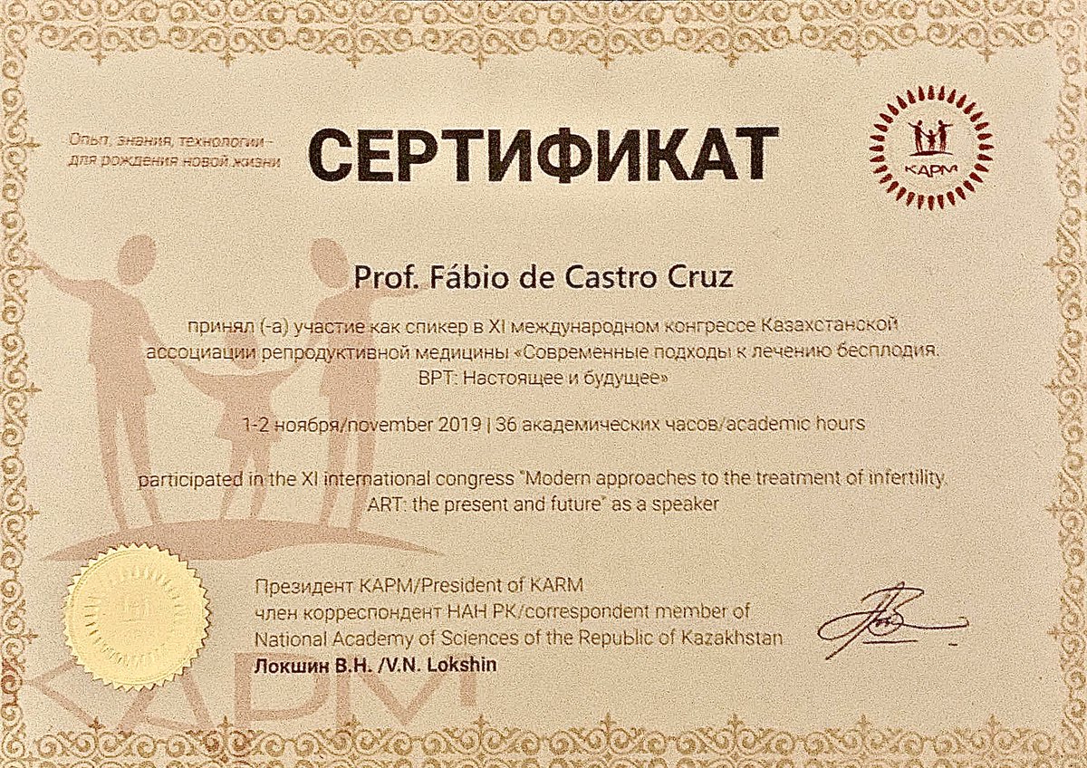 Innovation in ovarian stimulation in the XI ХАЛЫҚАРАЛЫҚ КОНГРЕСС БАҒДАРЛАМАСЫ - Almatý- Kazakhstan <a href="/IVIclinics/">IVIclinics</a>