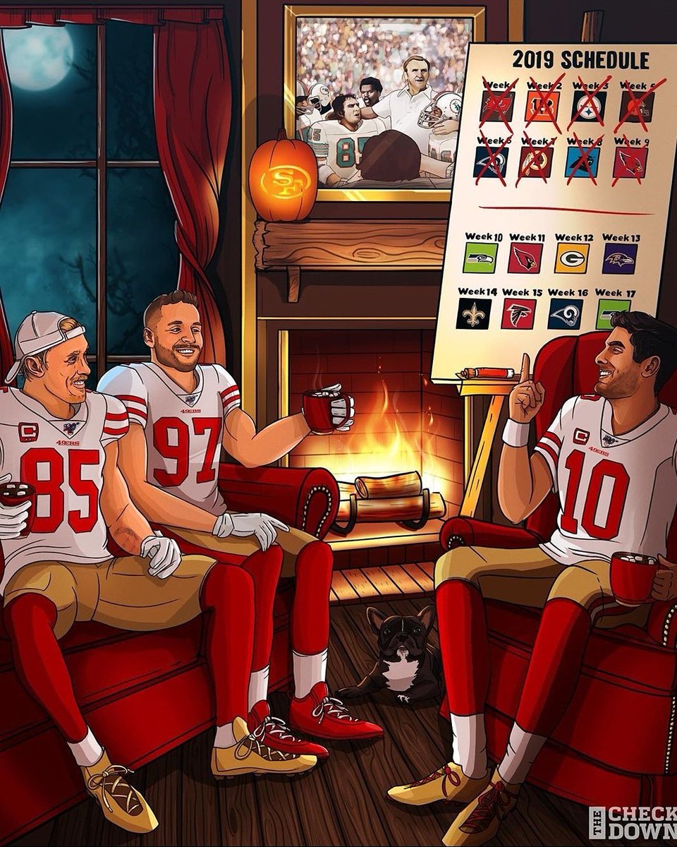 49ersMonterrey's tweet photo. Still undefeated!!! 8-0 49ers vs Cardinals!!!
#49ersMonterrey #NinerEmpireMonterrey #49ers #LetsGoNiners #NinerEmpire #Niners #NFL #NFL100 #Monterrey #México #NFLM https://t.co/pgCiHyM1af