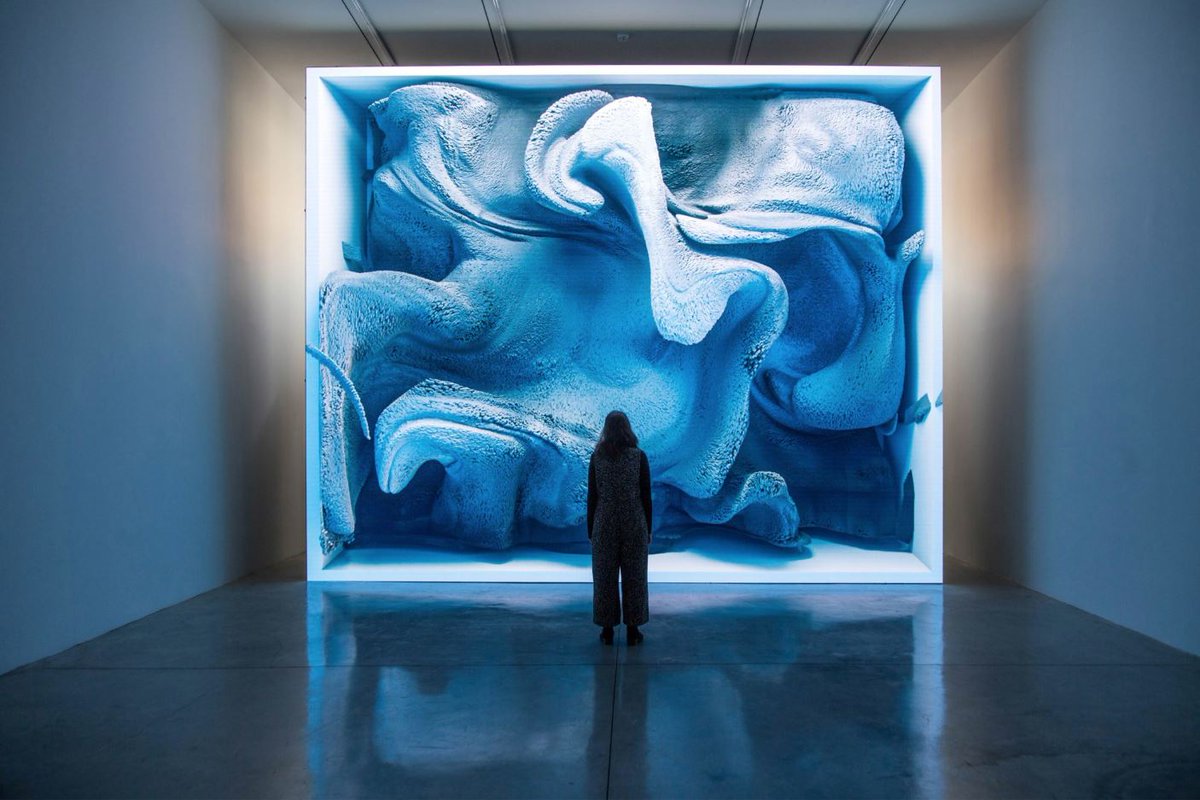 lumenprize's tweet photo. Our Director's Showcase is open to the public through tomorrow, Saturday 2 November at #TheCelloFactory⚡Don't miss all these innovative works engaging art & tech! Thanks to all who attended our opening✨(Image: Melting Memories @refikanadol #2019LumenPrize Gold Award) https://t.co/aiTToy5qLC
