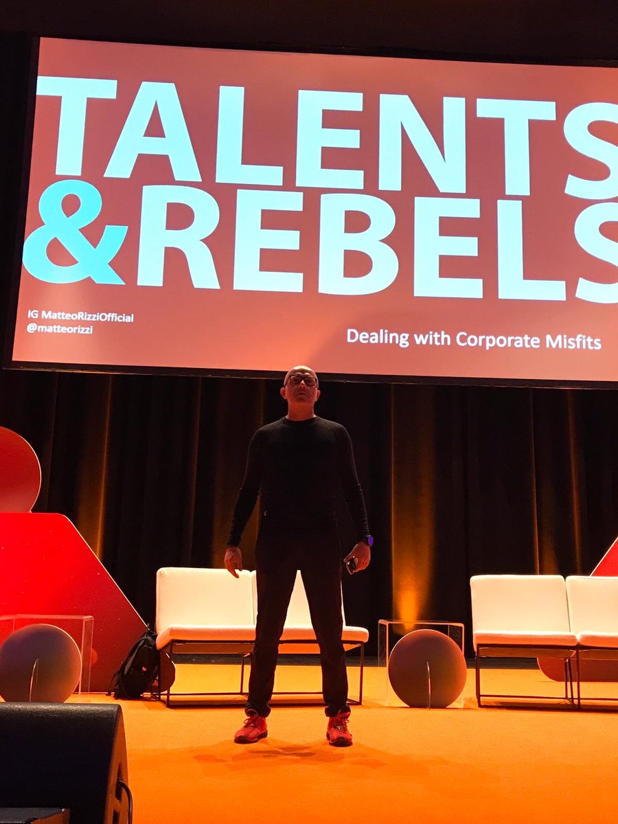 matteorizzi's tweet photo. It was an amazing experience being on the #Novathon stage presenting my book โTalents And Rebels: Dealing With Corporate Misfits.โ Really great to have people who connected with the message. #Novathon #TalentsAndRebels #TalentsAndRebelsTheBook https://t.co/Lhq41kpvkn