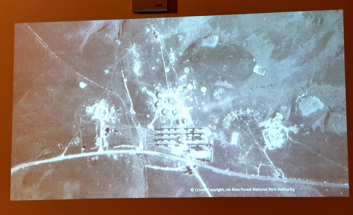 NFKnowledge's tweet photo. The last session at #NFKnowledge2019 sees @SeaSpitfires talking about the concrete jungle; #WWII construction in the #NewForest. #NFKnowledge @NewForestArch https://t.co/O1U0XKgwWi https://t.co/WYLmRck148