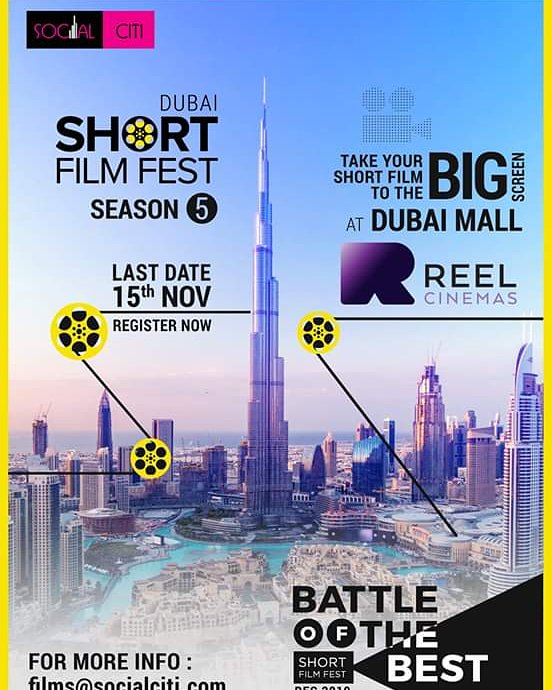 social_citi's tweet photo. Short Movie to BIG screen at THE DUBAI MALL

#SOCIALCITI #ShortFilmFest #FilmFest #FilmFestival #Filmmaker #Director #Dubai #2019 #reelcinemas #TheDubaiMall #BOTB #Battleofthebest #BurjKhalifa #Screen #Actor #Dream https://t.co/bgQ9WgOYva