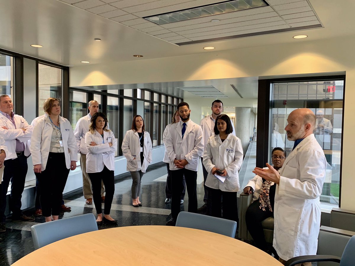 PennStHershey's tweet photo. #WeAre ... #PennStateCOM students for a day. Medical education is an exciting experience but not well understood outside academic medicine. #ProjectMedEd gives participants a taste of what medical education entails and discusses trends in medical education. https://t.co/iOGy3yrKSt