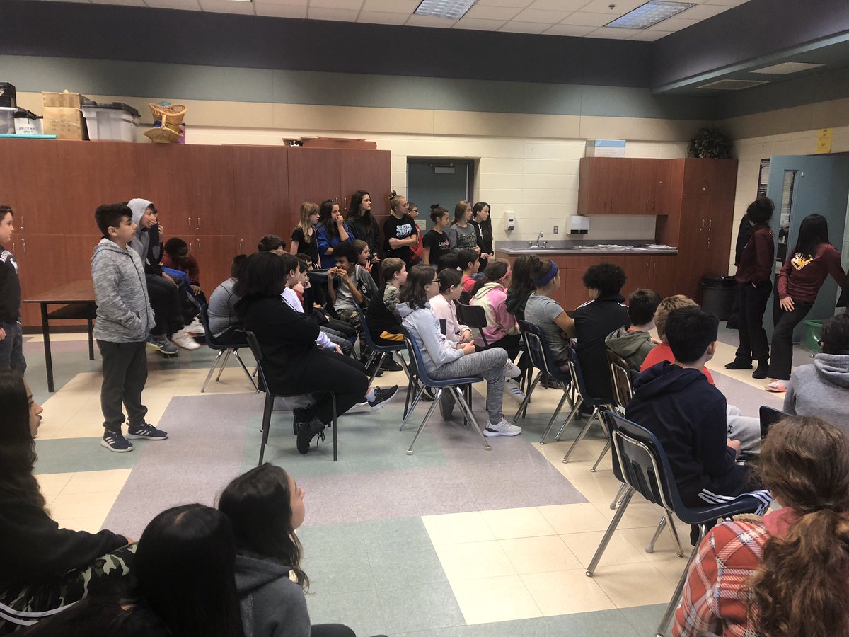 A big shout out goes out to Mr. Gendron and Mr. Sobhi from CCH for dropping by and sharing some positive messages and treats with our grade 6 and 7 students. #wecdsb #OLPHEagles #RandomActOfKindness #CCHcomets