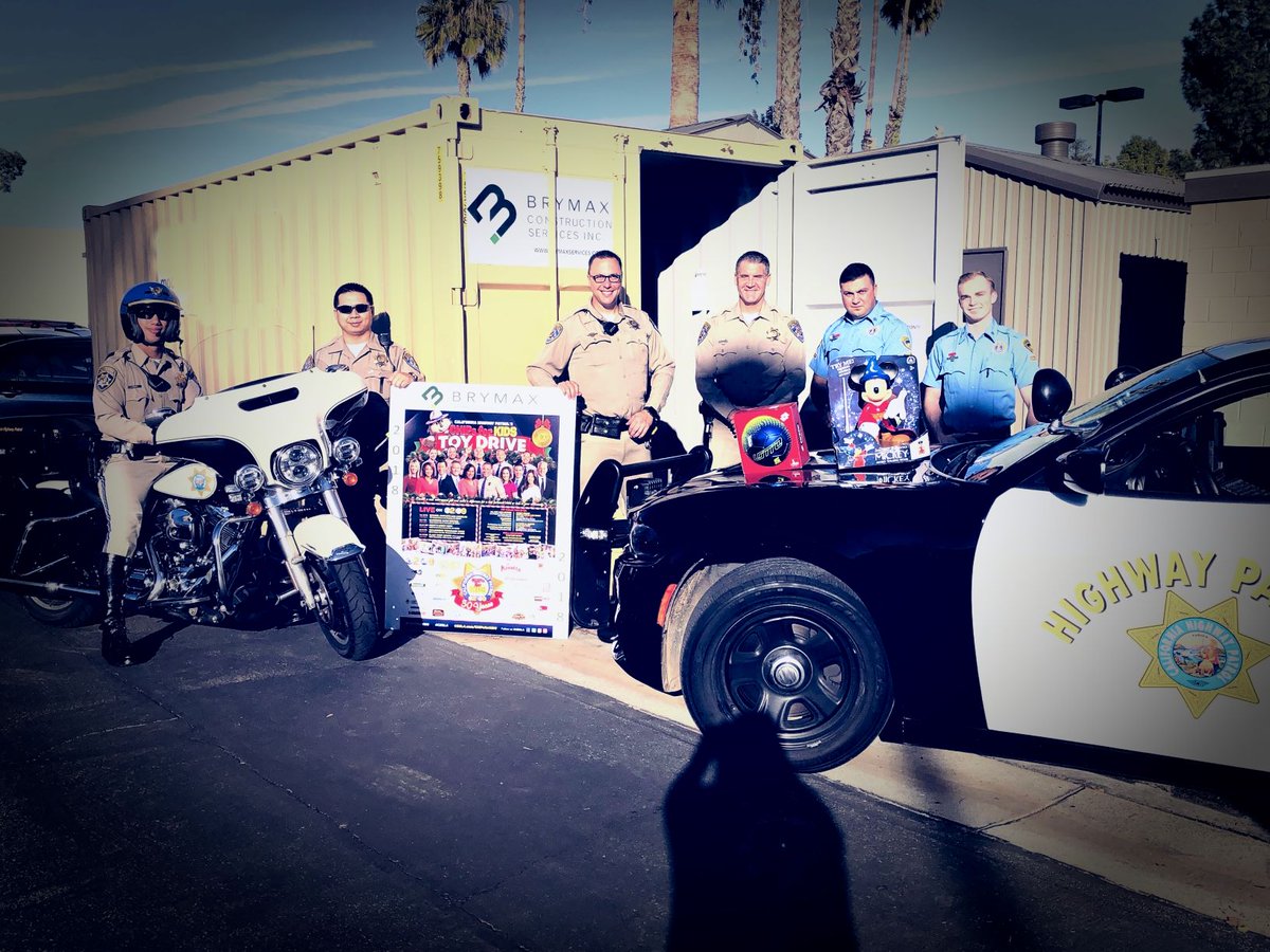BrymaxServices's tweet photo. Brymax Construction Services supports our CHP in their amazing efforts to collect toys for our local children.  Help us support them by clicking on the link below and purchasing toys.

https://t.co/IVntlSVpOD 

CHP – Southern Division 
CHPSouthern https://t.co/kjZyRxtu7f