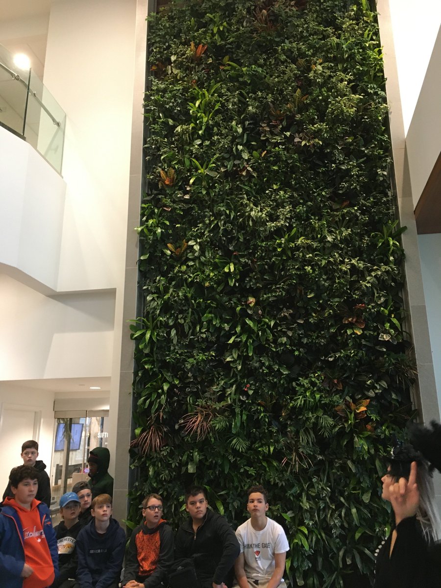 StDavidWildcats's tweet photo. The Gr. 7&8 students visited West 5, ON's most sustainable community. They learned about the role of bees, toured an eco-friendly office, used a photocopier that erases your paper, and played some VR...all while learning about sustainability. #sustainablecommunity #stdavidcares https://t.co/3iJ3rRxjcj