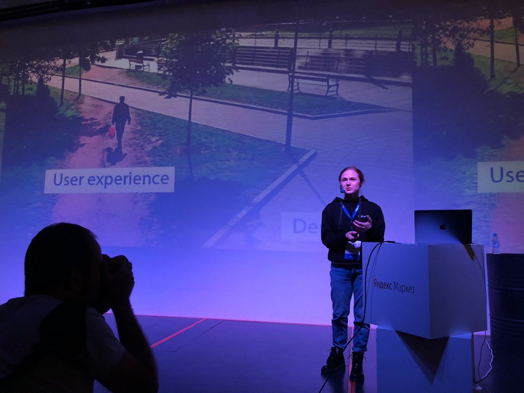 kozyNata's tweet image. My first talk about @yandexmarket tech on #jsparty in Novosibirsk 🎉