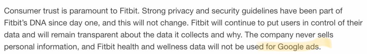 SmileScreaming's tweet photo. @neilcybart But why so specific about it not being used for Ads? This implies they might use it for other products (ex: Google Home) https://t.co/Mp7yv0at8M