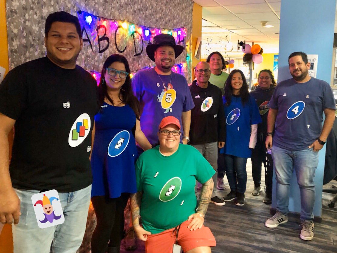 Happy Halloween from The Team After Hours! #StrangerThings #FieldsFam #UNOcards <a href="/PeterFDiaz/">Peter Diaz</a> <a href="/mg2729/">Mayra Garcia</a> <a href="/lenny_41/">Arlene Lopez</a> <a href="/dalma612/">Dalma</a> <a href="/GissyOliDi/">Gissy Oli Di</a> #TuggleNation