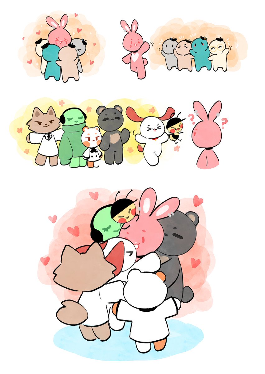 MONmonFRIENDS_'s tweet photo. No matter where you are or who you're with, you are loved. 🐰💕

#FightForWonho #스타쉽_우리가_답변을_원해
#MONMONFRIENDS #LIP #PAPA #COMBO #OUI #DJ #SWEETY #UR #BEBEMON https://t.co/Zi9U37f2F1