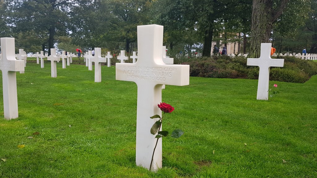Omaha Cemetary, no words needed.
