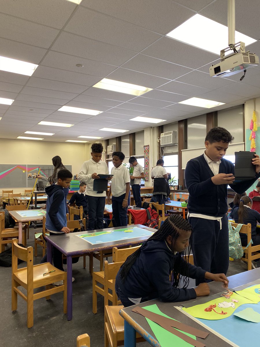 KellyBissell5's tweet photo. on material exploration day - making stop animation videos @Olney_El @OlneySchool https://t.co/jV8SeNswNN