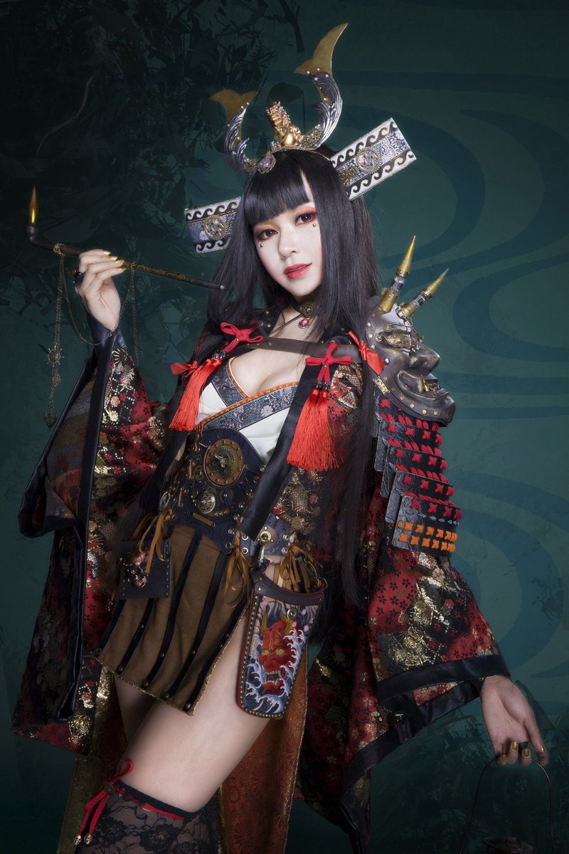 罐儿的2017年万圣节造型设计（2）
2017 Halloween costume design，by:Can https://t.co/3WrAsAJqeO