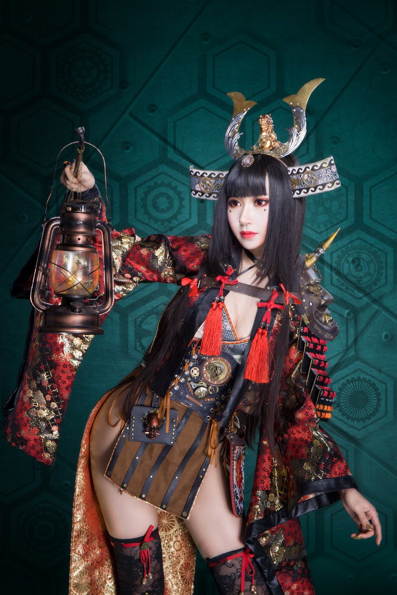 罐儿的2017年万圣节造型设计（2）
2017 Halloween costume design，by:Can https://t.co/3WrAsAJqeO