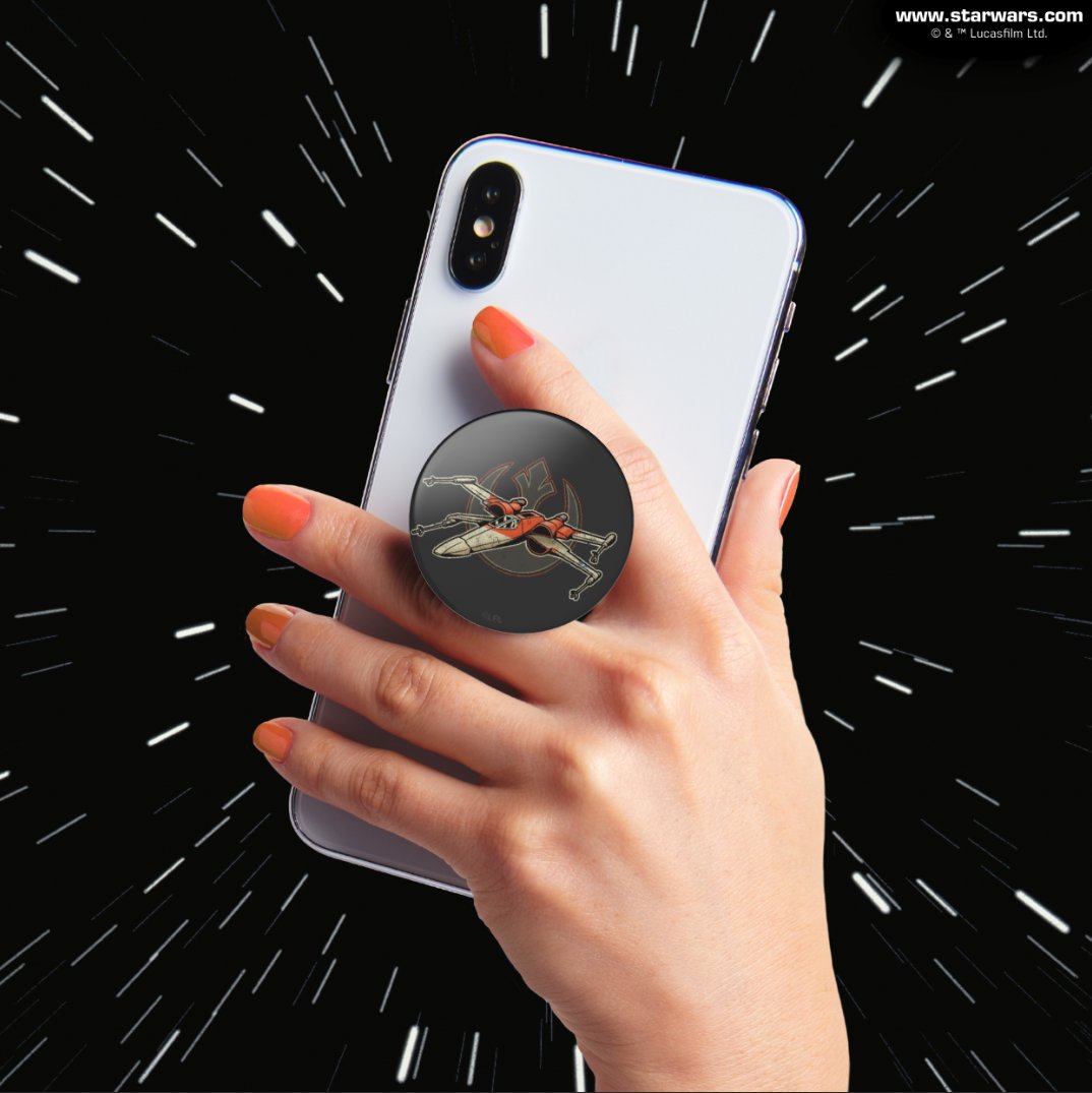 PopSockets's tweet photo. Swap an official Star Wars: The Rise of Skywalker PopGrip from the new Star Wars collection onto your phone. It is your destiny @starwars #PhoneBetter https://t.co/FsJNQ69P9T https://t.co/EkYck2GsSe