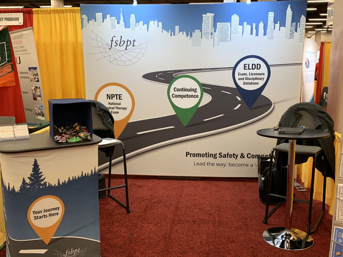 TheFSBPT's tweet photo. Here the fun you’ll find at @APTAnsc booth 213! https://t.co/nclqsewpJw