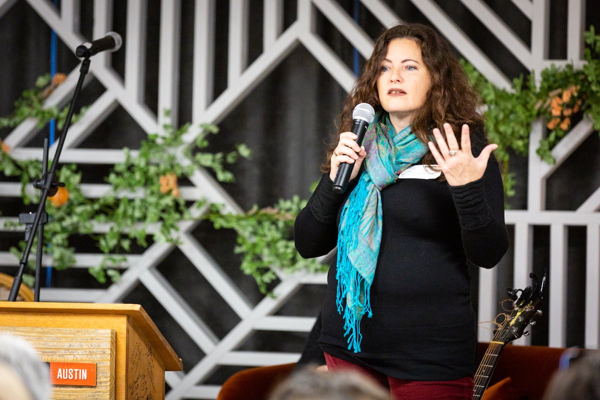 TheCreativeExec's tweet image. Great shots by @manny_pandya of the @CM_austin talk last week! 

#CMFlow