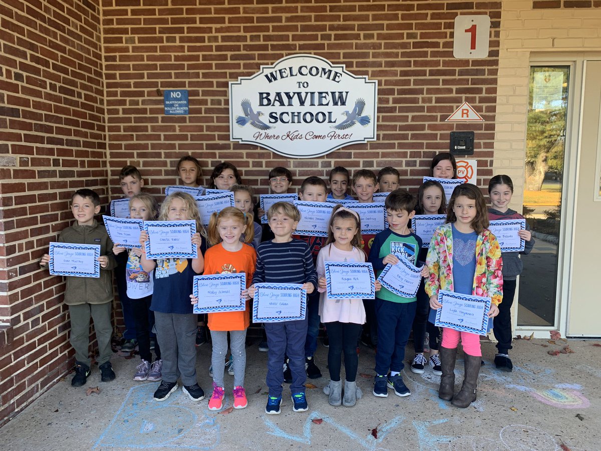 Congratulations to our October #SoaringBlueJays who have been shining bright &amp; demonstrating  excellence at Bayview ✨ Way to go students! #WeRbayview #MTPSpride