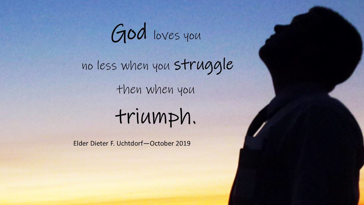 LDSInstituteCC's tweet photo. Someone is always there for you. #loveofGod https://t.co/UdS8wgJ9cF