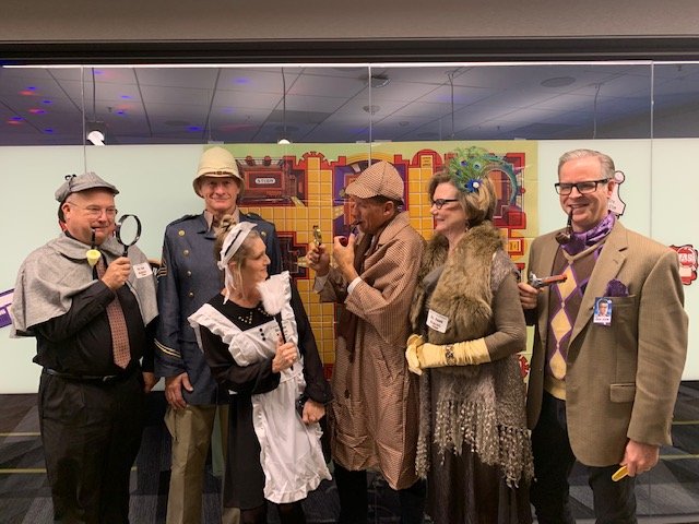BMCSoftware's tweet photo. BMC employees in Houston and Santa Clara dressed up in some faBOOlous costumes for #Halloween! What did you dress up as? #BMClife https://t.co/5lApjSMUPc