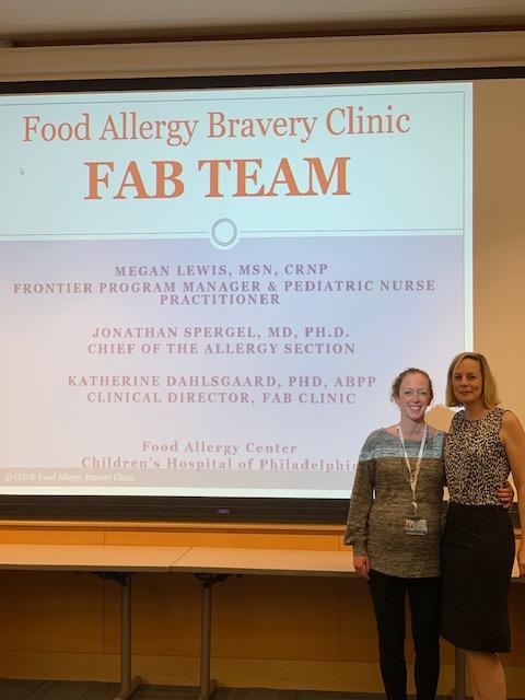 ChildrensPhila's tweet photo. Recently, Dr. Katherine Dahlsgaard &amp; Nurse Practitioner Megan Lewis teamed up to teach parents about helping their children overcome their #foodallergy anxieties. We have another session on 12/5. RSVP today, space is limited! https://t.co/IXujitdkHb https://t.co/TGx7akkEfW