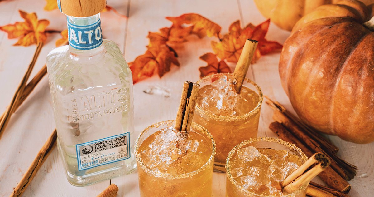 Introducing the Altos Pumpkin Spice Margarita because it won’t be pumpkin spice season much longer.