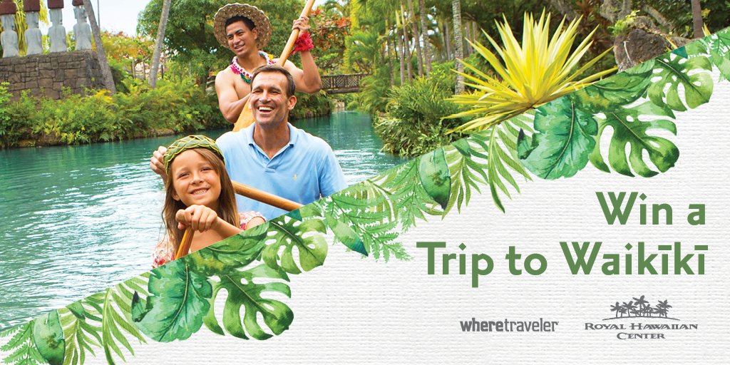 WhereMiamiFL's tweet photo. Turn your winter vacation into a Hawaiian wonderland and enter to win a 3-day / 2-night getaway to Waikīkī courtesy of @RoyalHwnCtr! Visit https://t.co/GZD5pgYVNs to enter daily! #RHCWaikiki https://t.co/YC1KK6kgZm