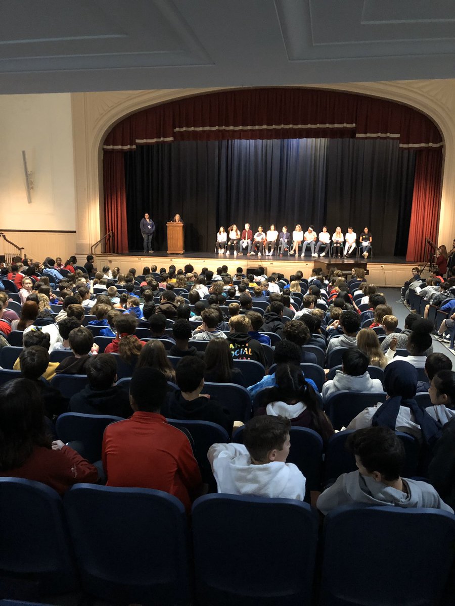 BuzzAldrinMS's tweet photo. Student government speeches and election today @buzzaldrinms #buzzaldrinproud #njed https://t.co/kqSpCkVtoB