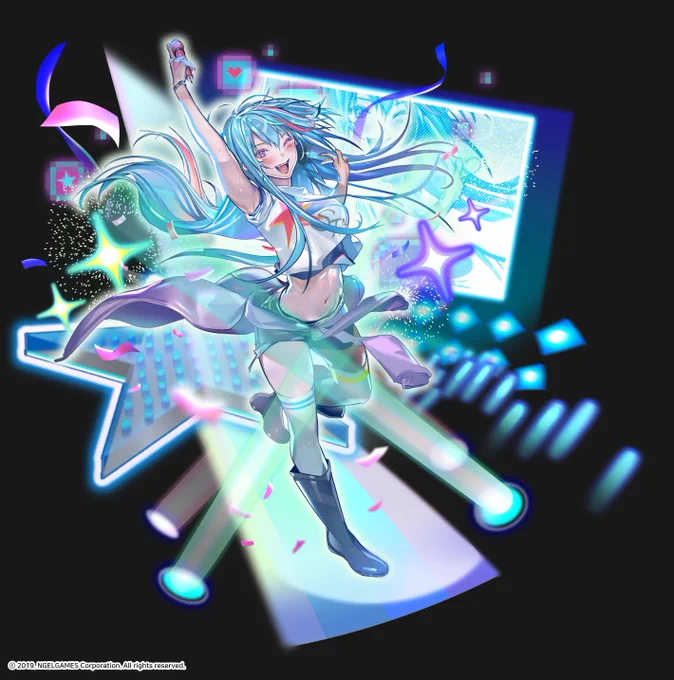 2019 Herocantare illustration : <Tetra> Idol Rockcrawler 