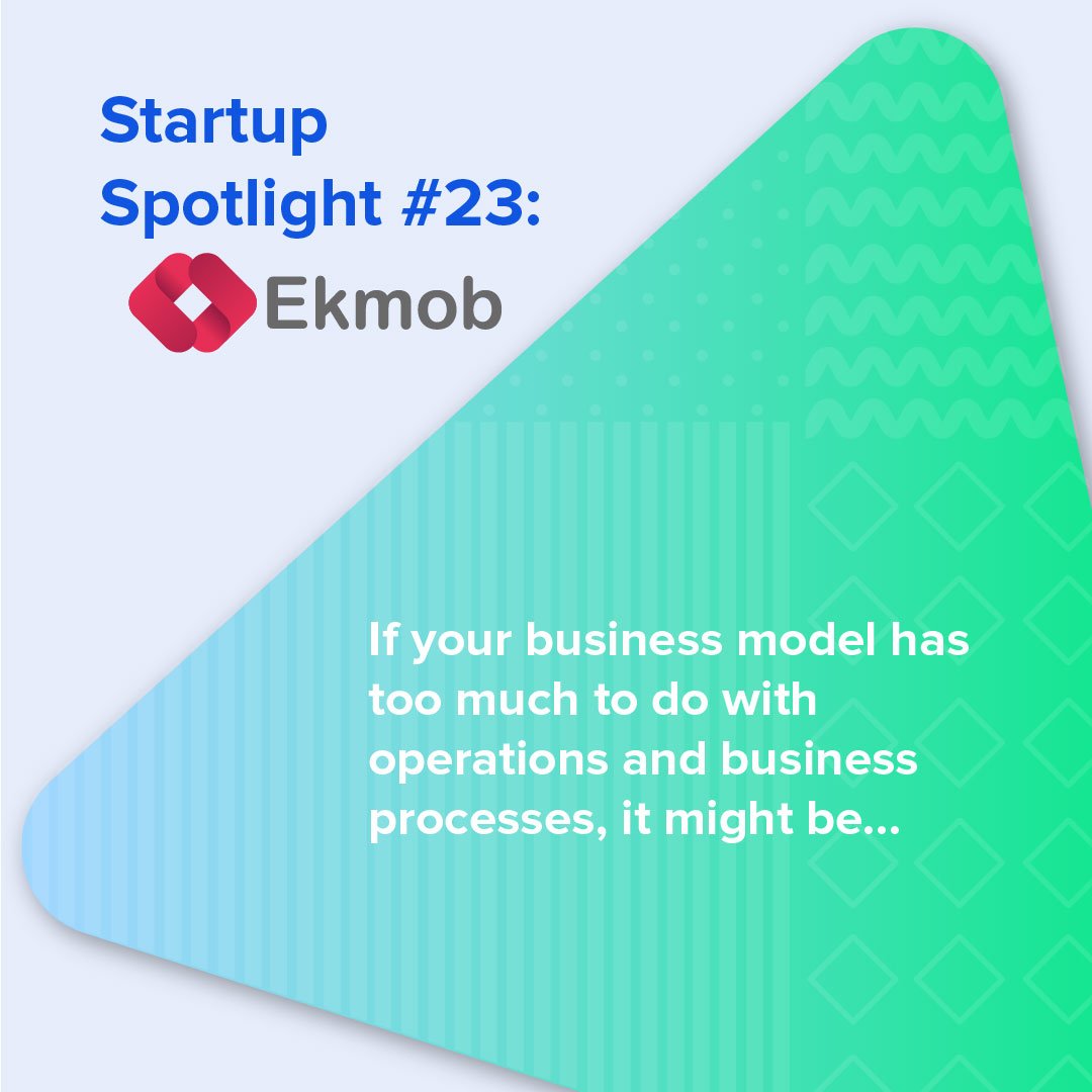 @ekmobcom
 , combining Whatsapp groups used in the field teams management and Excel planning sheets, provides measurable data to field teams. 

More about: hackquarters.co/blog/startup-s…

#hackquarters #startupspotligt #ekmob