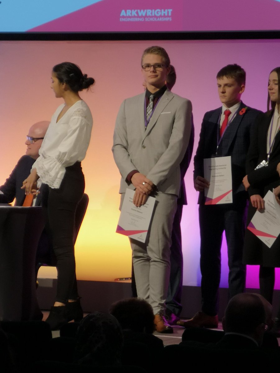 HelenRideout3's tweet photo. @PooleGrammar Charlie Rideout receiving his arkwright scholarship https://t.co/cPyslrEiS3
