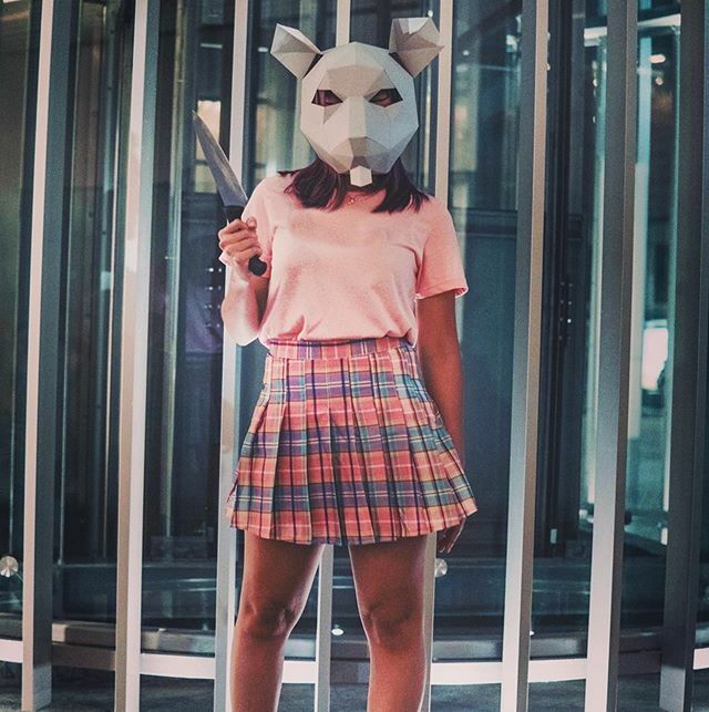LA_Paperart's tweet photo. We hope you had a good night out there!  #halloween2019🎃 
INTRODUCING TO YOU DA LIARS FROM “YOU’RE A LIAR (BUT SO AM I)” by  @audreyvodka 🖤

MS #STREET #RAT

#halloween2019 #lapastudios #ratmask #rat #animalmask #printathome #printables #papermask #h… https://t.co/Y8fRVOV4BE https://t.co/DvSLOQms56