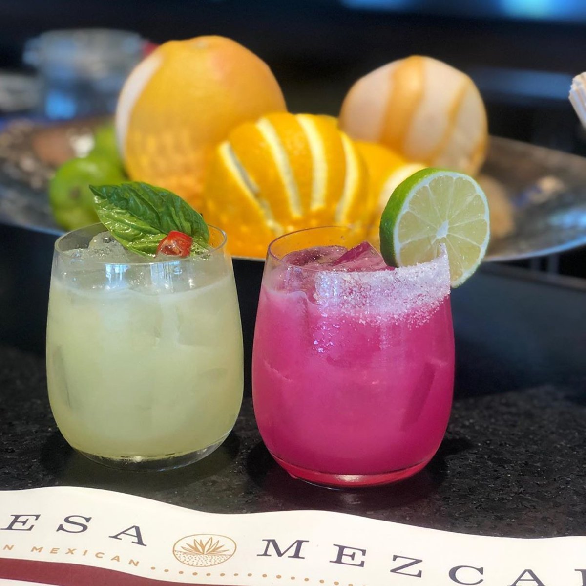MesaMezcal's tweet photo. Choose your fighter: Mesa Mezcal margarita edition. 

(Photo Credit: @hangry_civilians) https://t.co/eiLOfsNxpX