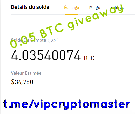 💰💰0.05 BTC Each Winner💰💰
10 Winners in Total
1.Join Telegram  t.me/vipcryptomaster
2. LIKE,Follow &amp; RETWEET 
3. Comment your $BTC address
4.Tag 3 Friends
#airdrop #bounty #freetoken #freecoin #bitcoin #ieo #cryptocurrency #btc #crypto #Ethereum #giveaway #airdrop