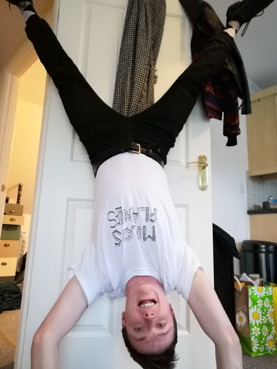 New T Shirts can be worn upside down.

milosplanes.bandcamp.com/merch