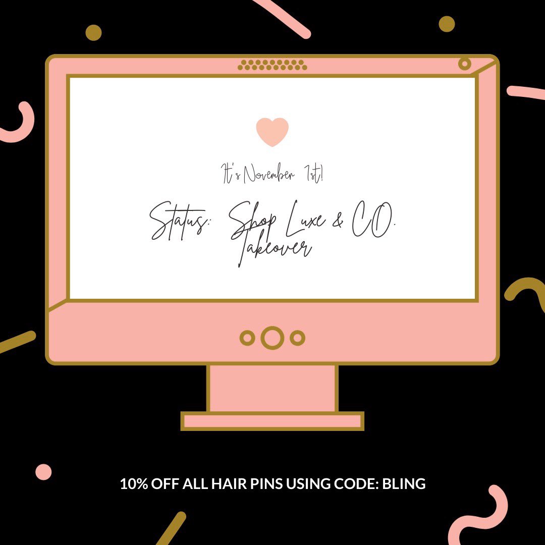 shopluxeco's tweet photo. TODAY IS OUR OFFICIAL RELAUNCH! Share this post on your story to let everyone know about the takeover! ALL HAIR PINS ARE 10% OFF USING CODE: BLING!
β’
β’
#lashbusiness #25mmlashes #25mmminklashes #3dminks #3dminkeyelashes #lashaddicts #custompackaging #luxeco https://t.co/CUzddRXe3b