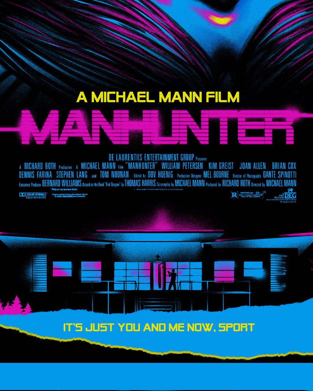 manhunter movie poster
