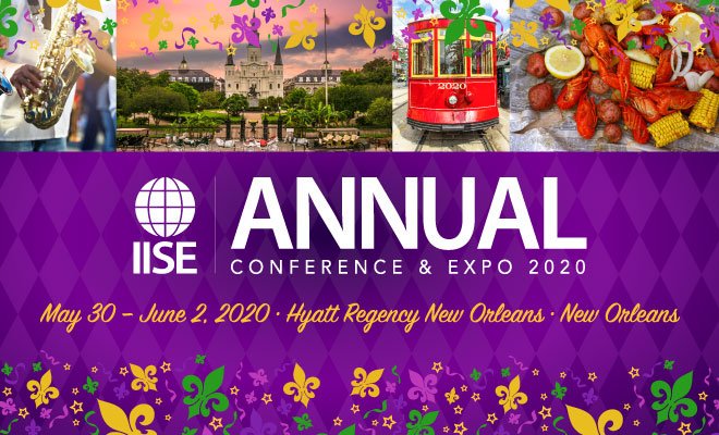 IISE’s Annual Conference and Expo is the place you can show off your optimal solutions and cutting-edge research to the best and brightest engineers on the planet.

Join us in the Big Easy. #IISEAnnual2020 

Only 1 week remains – submit by November 8!

abstractscorecard.com/cfp/submit/log…