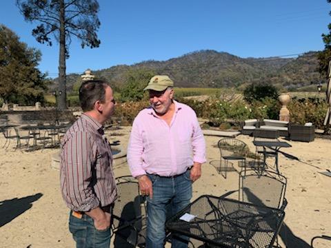 MarcLevine's tweet photo. Stopped by Soda Rock Winery to see #KincadeFire's destruction with winemaker Ken Wilson. If there's any doubt Sonoma's getting the attention it needs, be assured with visits by @CALFIRE_CHIEF, @CalOES_Dir, @CHPCommissioner, @CalGuard &amp; @FEMARegion9. https://t.co/Sah2h6vd8W
