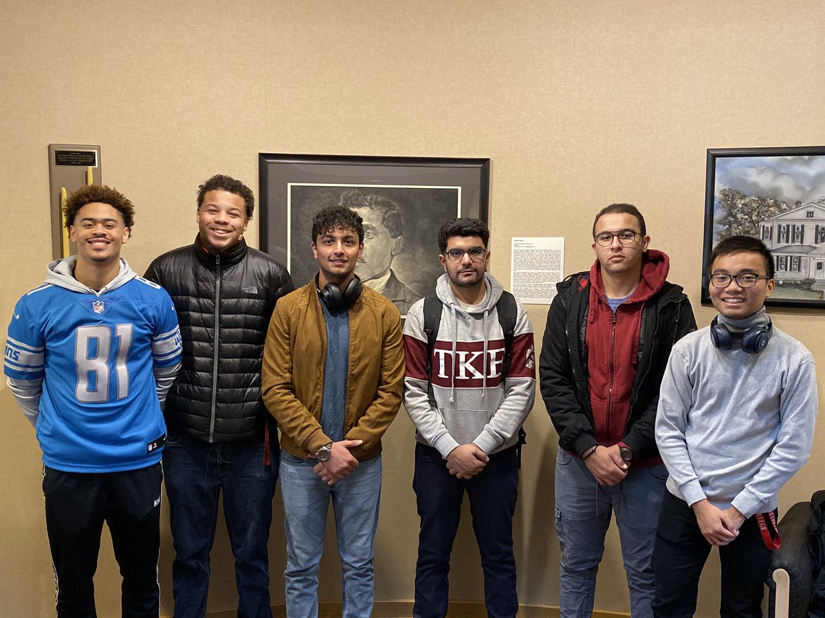 SLJMXI's tweet photo. On their way! Destination GLCA Students of Color Leadership Conference at OWU. (Andrew, Christian, Spandan, Dayem, Yassine, Khoi) @WabashCollege https://t.co/Hybik1dI9K