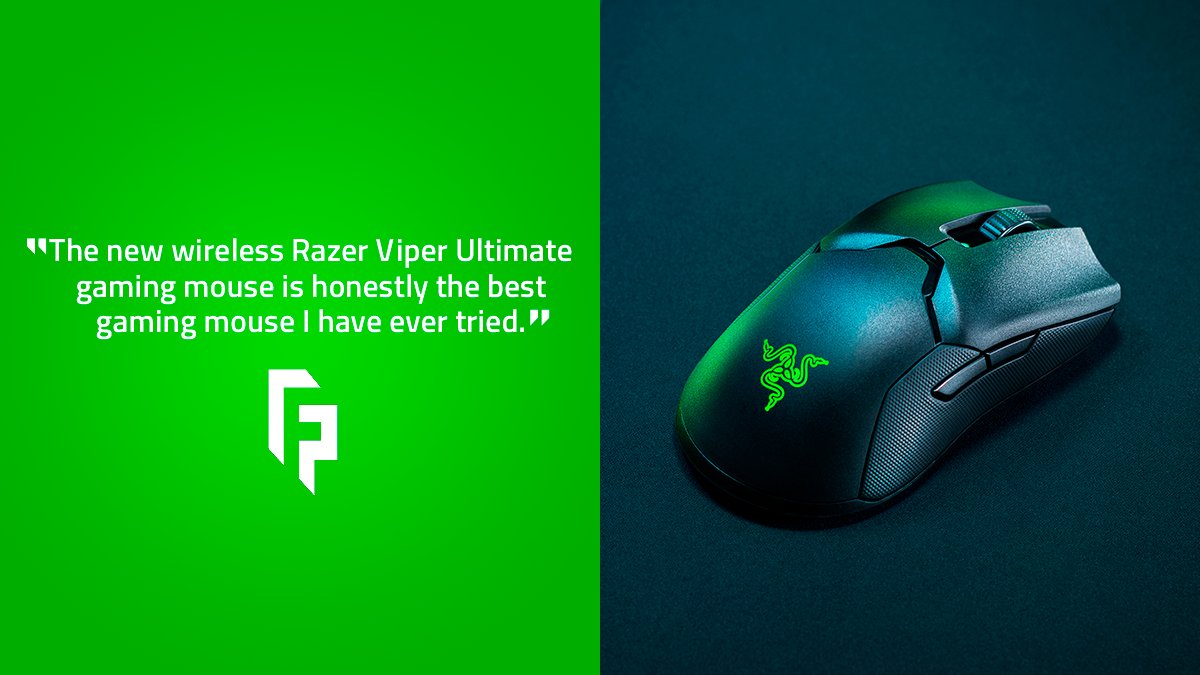 R L Z 3 R Our Razer Viper Ultimate Was Tested In Battle Randomfrankp Puts Our Wireless Gaming Mouse Through Its Paces And In His Own Words Might Be The